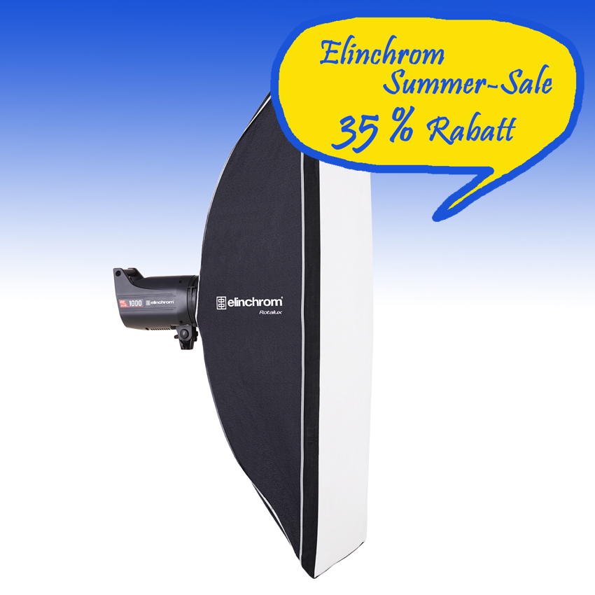 Elinchrom Rotalux Stripbox 50 x 130 cm (E26645) Striplite ohne Speedring - SOMMER AKTION mit 35 % Rabatt