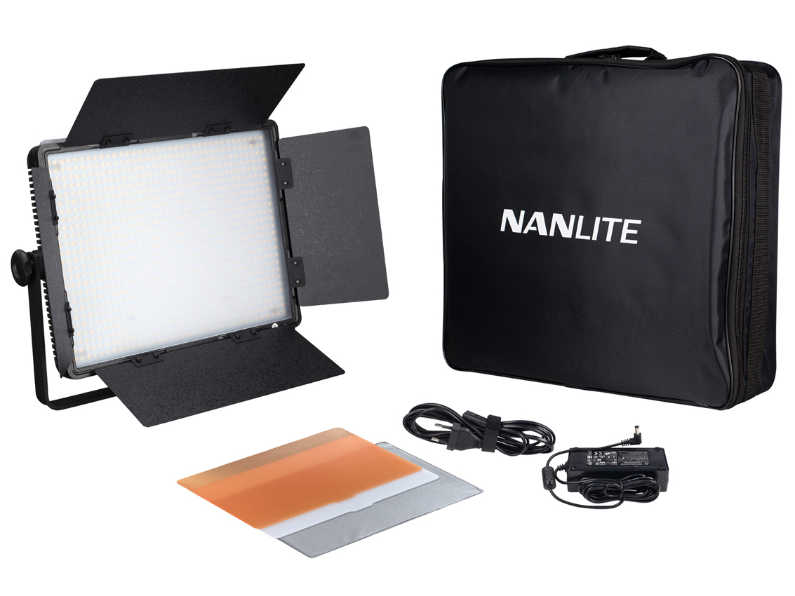 NANLITE Tageslicht LED Panel 900DSA mit DMX, Digital-Display und V-Mount Akku Adapter