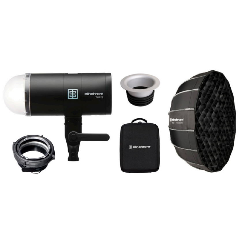 Elinchrom THREE Off Camera Flash Portrait Kit (E20943.1)