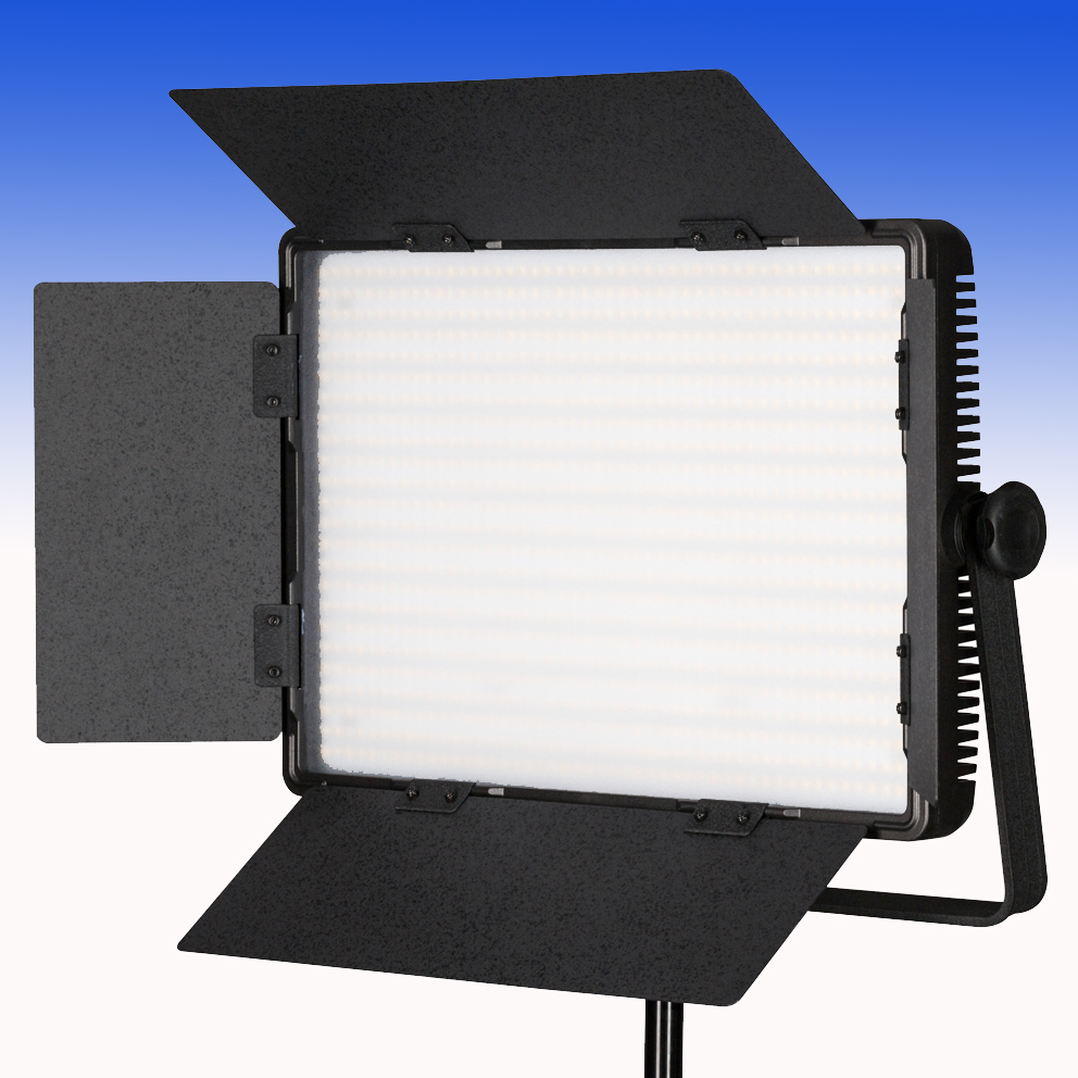 NANLITE Tageslicht LED Panel 1200DSA mit DMX, Digital-Display und V-Mount Akku Adapter