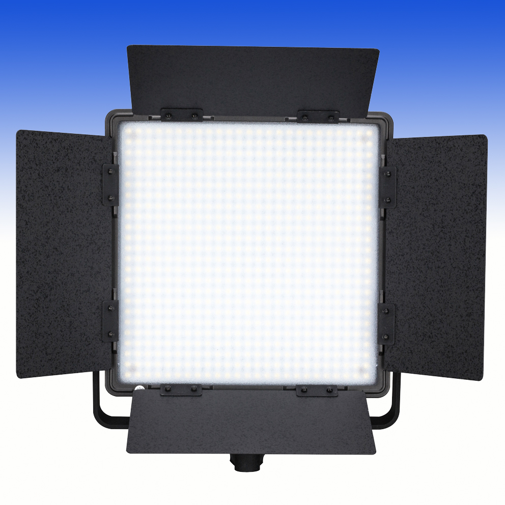 NANLITE Tageslicht LED Panel 600DSA mit DMX, Digital-Display und V-Mount Akku Adapter