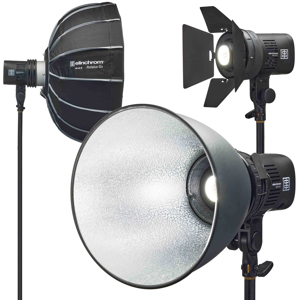 Elinchrom LED 100 C LED Light Dual Kit (E20202)