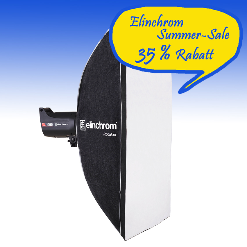 Elinchrom Rotalux Squarebox 100 cm (E26643) ohne Speedring - SOMMER AKTION mit 35 % Rabatt