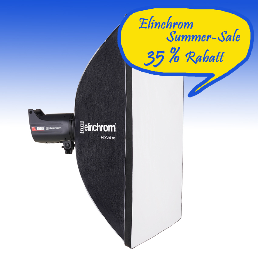 Elinchrom Rotalux Rectabox 90 x 110 cm (E26641) ohne Speedring SOMMER AKTION mit 35 % Rabatt